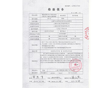 检验报告1